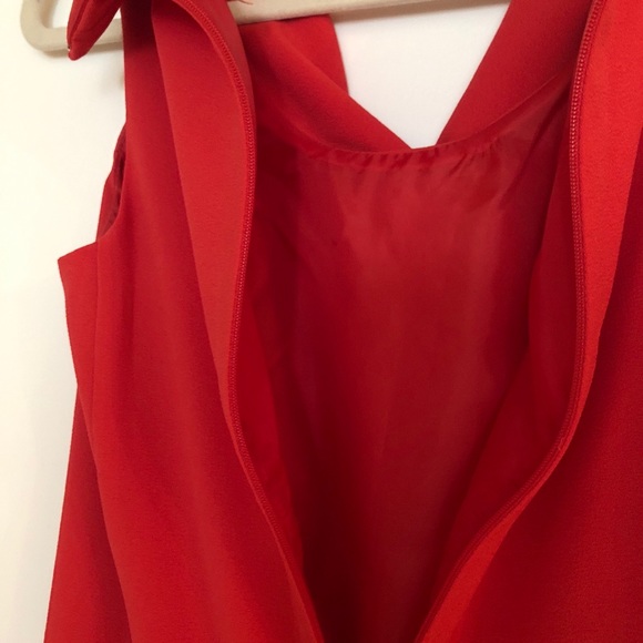 J.Crew Factory Red Dress - Picture 4 of 5